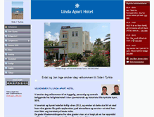 Tablet Screenshot of lindaaparthotel.com